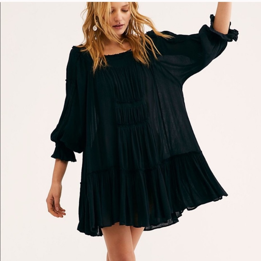 Free People Sea Ya There Mini Dress